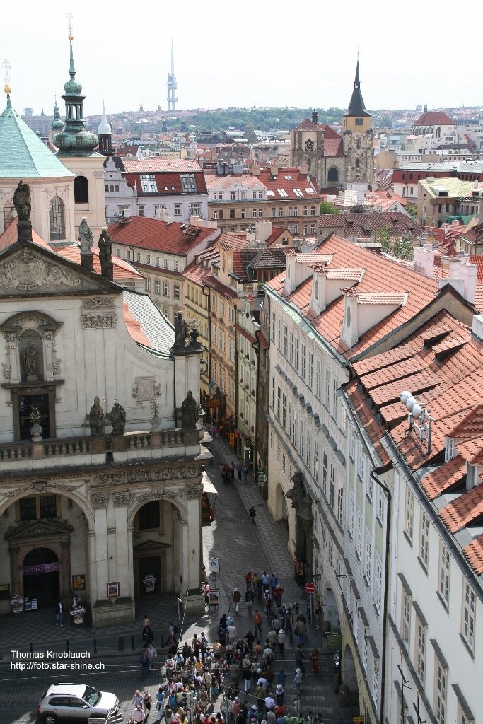 View from Kleinseiter Tower direction east, Prague, Czechia